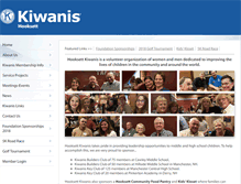 Tablet Screenshot of hooksettkiwanis.org
